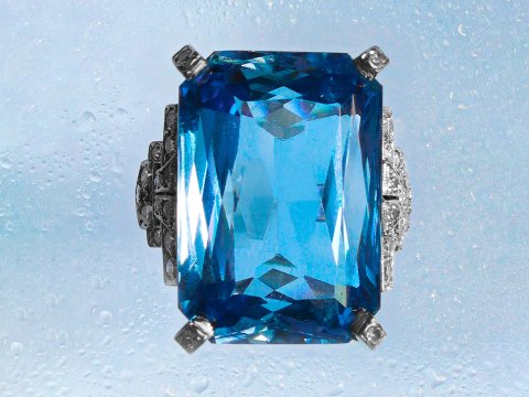 March Birthstone:  Aquamarine