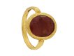 Ancient Roman gold ring with intaglio of imperial eagle 