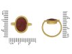 Ancient Roman gold ring with intaglio of imperial eagle 