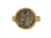 Ancient Roman man and goat intaglio ring berganza hatton garden