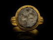 Ancient Roman man and goat intaglio ring berganza hatton garden