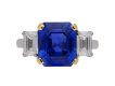 Vintage sapphire diamond ring berganza hatton garden