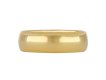 Yellow gold wedding band, English, 1957.