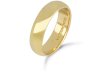 Yellow gold wedding band, English, 1957.