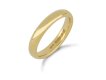 Yellow gold wedding band, English, 1937. 