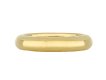 Yellow gold wedding band, English, circa 1910