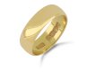 Yellow gold wedding band, English, 1916