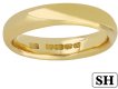 Yellow gold wedding band, English, circa 1928