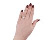 Art Deco diamond flanked solitaire ring, American, hatton garden