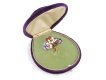 Diamond Enamel Pansy Brooch, circa 1915.