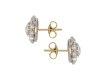 Old mine diamond cluster earrings, circa 1905. hatton garden