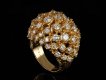 Van Cleef & Arpels diamond dress ring, circa 1950. hatton garden