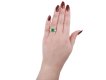 Colombian emerald and diamond ring, American, circa 1960.