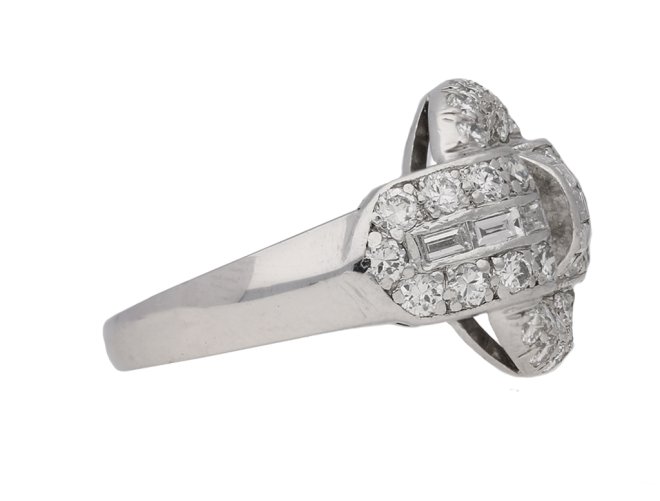 art deco diamond ring berganza hatton garden