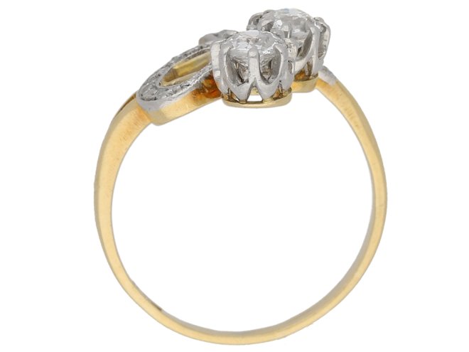 Art Nouveau diamond ring hatton garden berganza