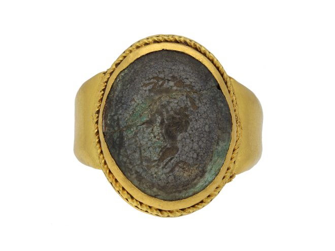 Ancient Roman signet ring berganza hatton garden