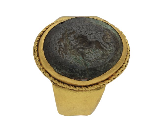 Ancient Roman signet ring berganza hatton garden