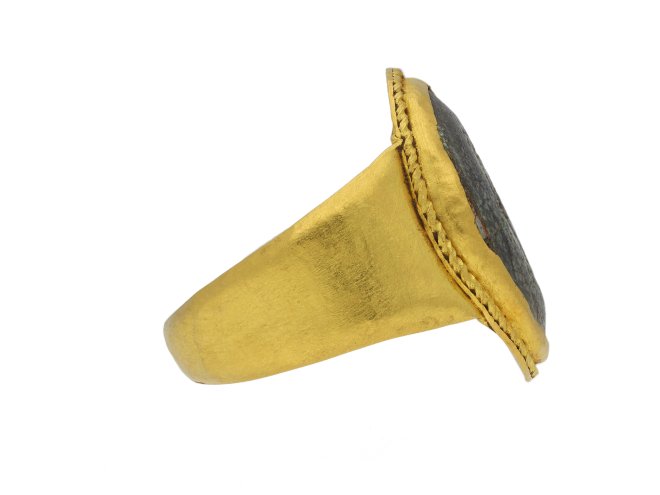 Ancient Roman signet ring berganza hatton garden