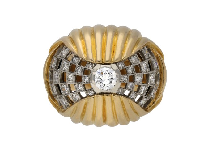 Diamond cocktail ring berganza hatton garden