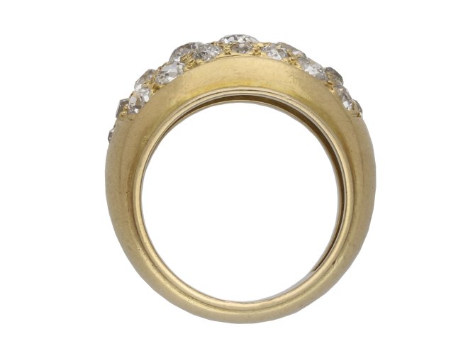 Old cut diamond ring, French berganza hatton garden