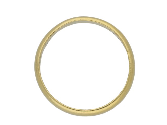 Gold posy ring Bound by faith berganza hatton garden