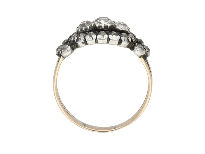 Victorian diamond cluster ring berganza hatton garden