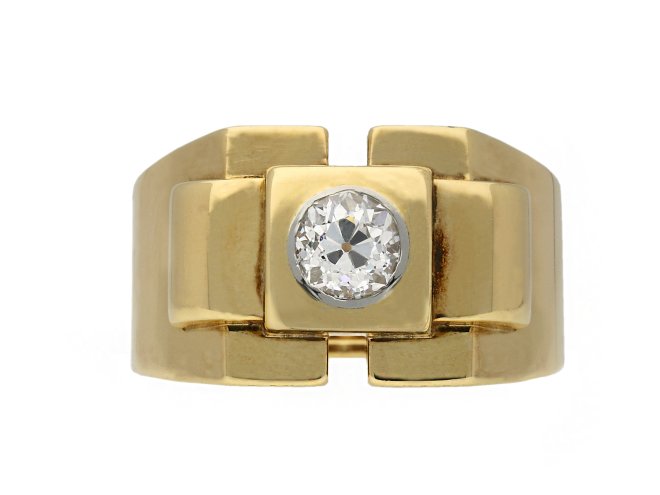 Boucheron Paris diamond solitaire dress ring, 