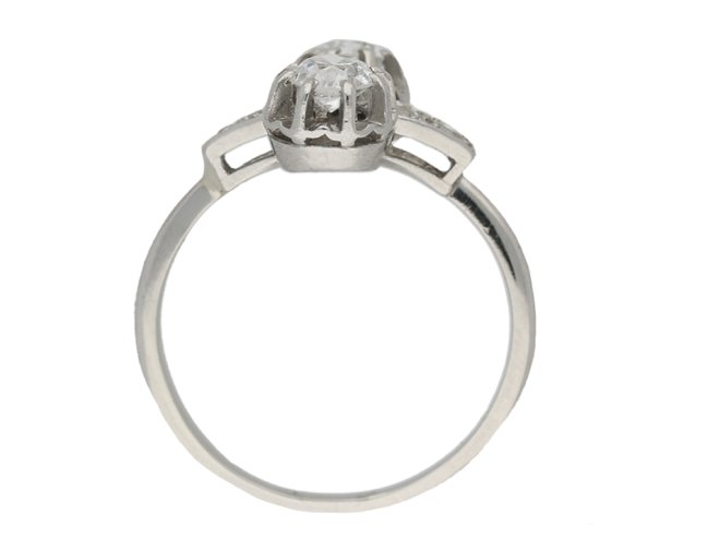 Two stone diamond ring, French berganza hatton garden