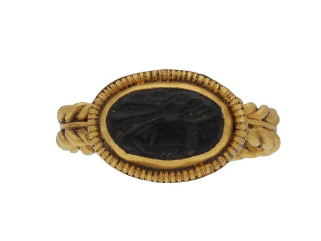 Ancient Roman intaglio ring hatton garden