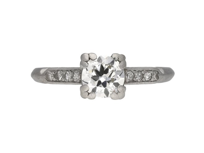 Diamond solitaire engagement ring berganza hatton garden