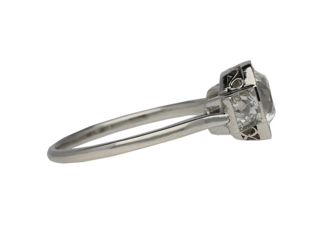  art deco diamond engagement ring berganza hatton garden