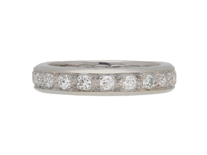  vintage diamond eternity ring hatton garden berganza