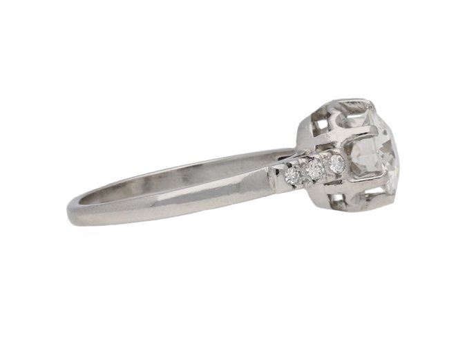 art deco diamond engagement ring berganza hatton garden