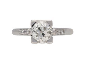 art deco diamond ring berganza hatton garden