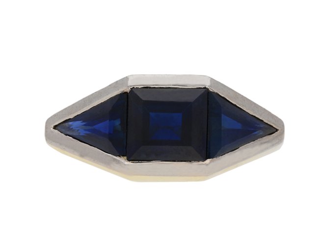 art deco sapphire ring berganza hatton garden