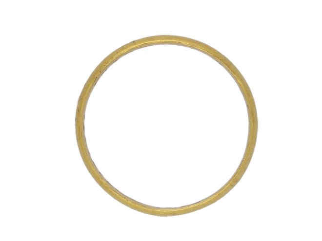 Yellow gold posy ring berganza hatton garden