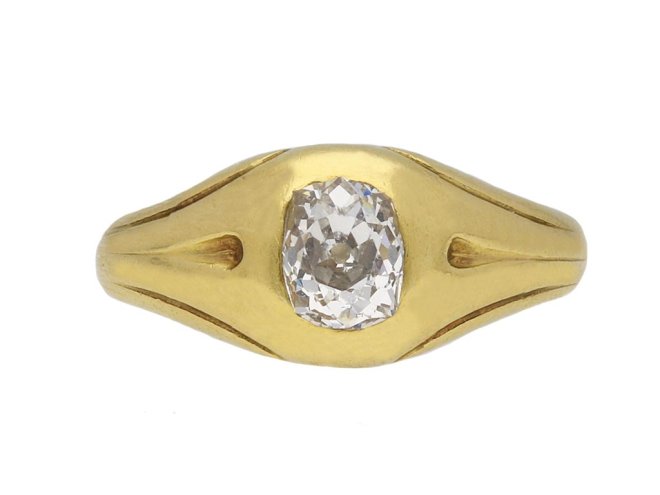 Victorian diamond gypsy ring berganza hatton garden