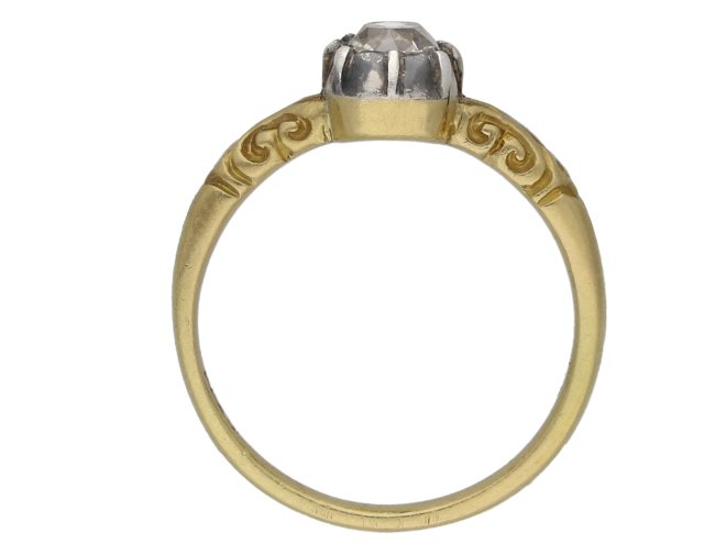 Victorian diamond solitaire ring berganza hatton garden