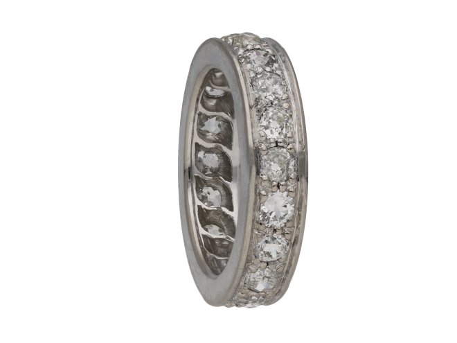 Diamond full eternity ring berganza hatton garden