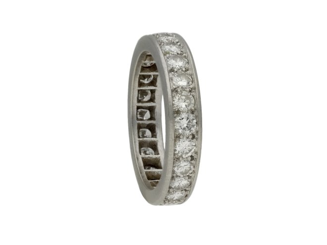 Diamond full eternity ring berganza hatton garden