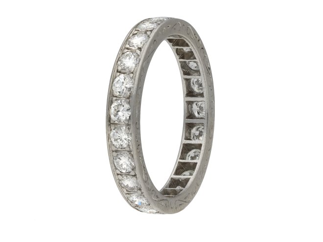 Diamond full eternity ring hatton garden