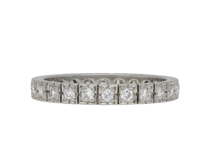 Diamond eternity ring, circa 1950 hatton garden