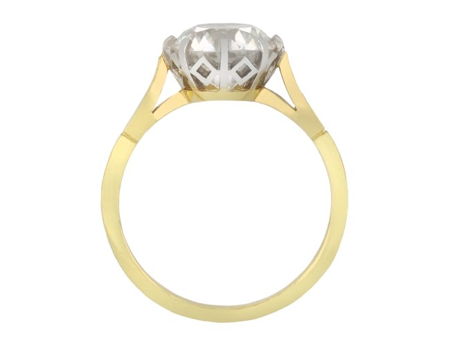 Old cut diamond solitaire ring, circa 1915 hatton garden