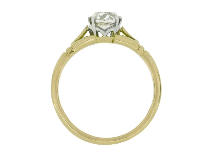 Old mine diamond solitaire ring, circa 1905 hatton garden