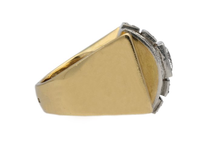 Diamond cocktail ring, circa 1940 berganza hatton garden