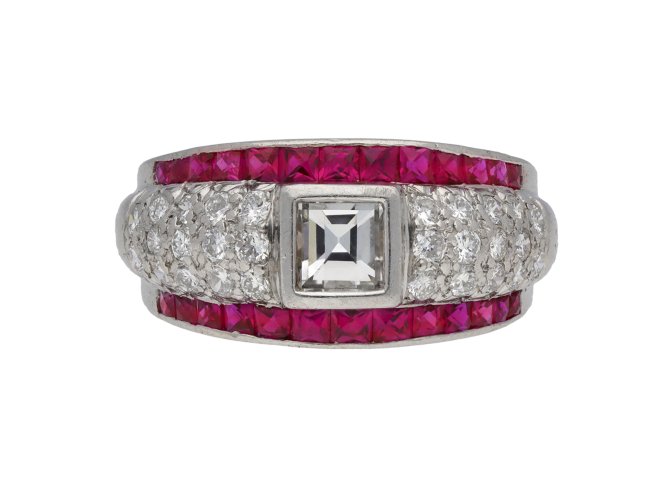 Ruby and diamond ring hatton garden berganza